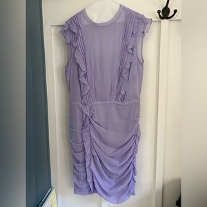 Gorgeous Cocktail MSK Dress - Lavender Size Large